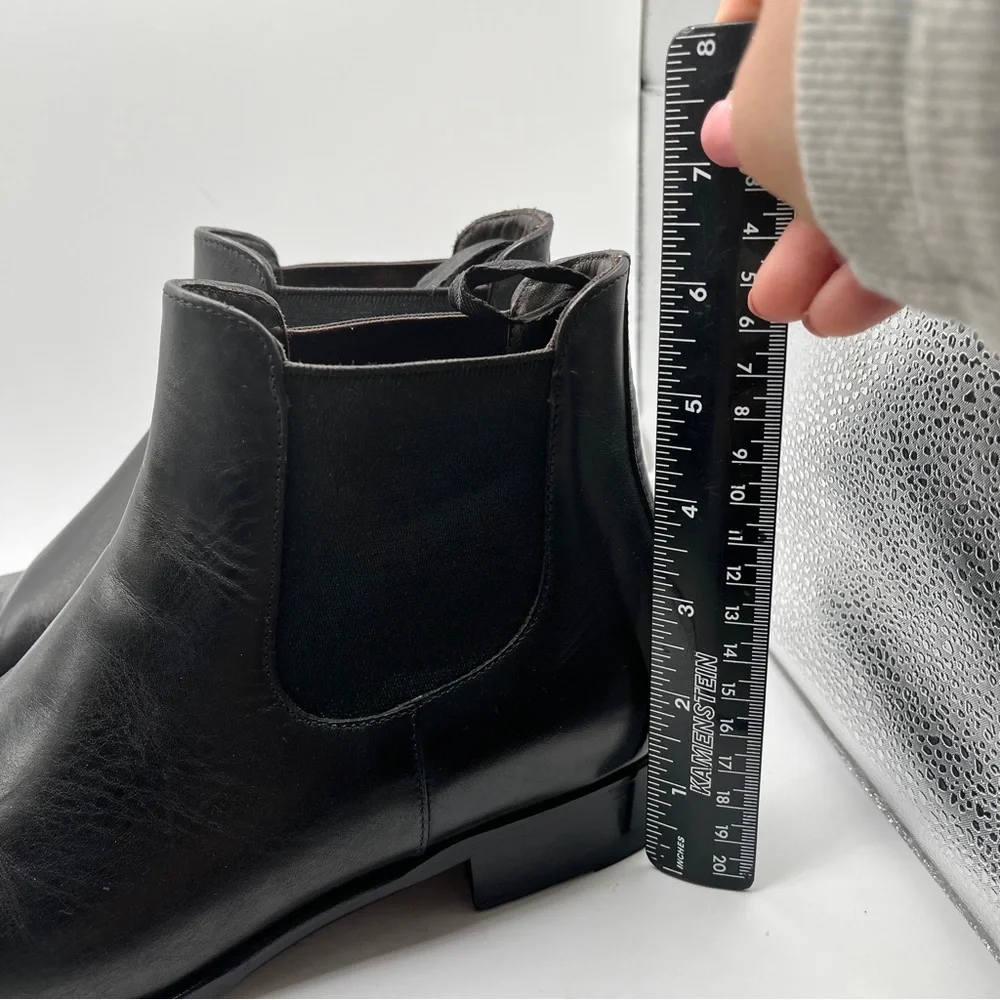 TO BOOT NEW YORK EUC Myles Chelsea Boot (Men) size 8 EUC black leather
